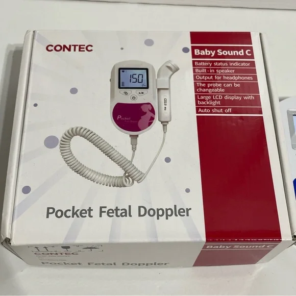 Contec Baby Sound C Pocket Doppler - Picture 4 of 5